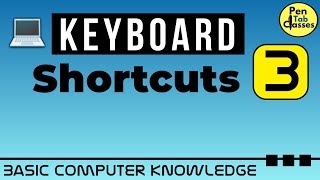 🖥️ Important Computer Shortcuts