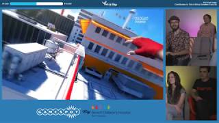 Mirror's Edge Speedrun - GameSpot Extra Life (Full Stream)