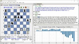 Yoo, Christopher Woojin   Praggnanandhaa, R, Baer Polgar Challenge, Round 11 3