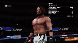 WWE 2K18 james ellsworld vs Aj Styles