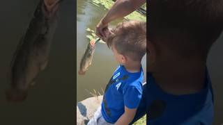 THESE ARE THE BEST FATHER SON MOMENTS!!! #fishing #howto #fyp #bowfin #freshwaterfish