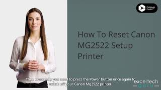 How To Reset Canon MG2522 Setup Printer (Contact Us - +1 (878)-999-8893 )