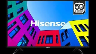 Распаковка телевизора HISENSE H32B5100 IPS 32'', 1366 на 768,DVB T,T2,S,s2