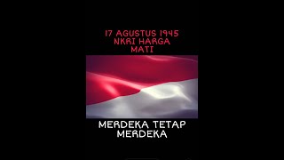 17 AGUSTUS 1945-ulang tahun yang ke 76.NKRI HARGA MATI-DIRGAHAYU IBU PERTIWI-COVER REAL DRUM