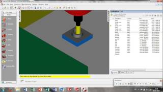 CNC CAD 3D milling simulation