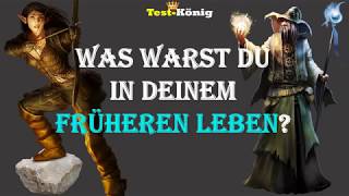 WAS WARST DU IN DEINEM FRÜHEREN LEBEN? FANTASY-TEST