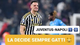 SI VOLA IN VETTA! Miao Miao 🐈Post partita di JUVENTUS-NAPOLI 1️⃣-0️⃣. Ancora GATTI!