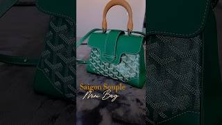 Goyard Saigon Souple Mini Bag 2024 🔥 #goyard #luxurylife #bagreview #fyp #youtubeshorts #myositis