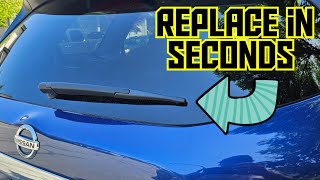 HOW TO REPLACE A REAR WINDSHIELD WIPER 2024!