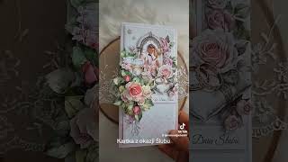 #rękodzieło #scrapbooking #kartka #handmade #weeding #slub