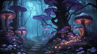 🌲 Magical Fantasy Music - Night Faery Woodland