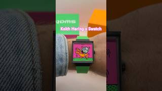 Keith Haring x Swatch Watch | Keith Haring BREAK FREE Collection #keithharing #swatch #wristroll