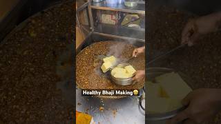 😱Healthy Pav Bhaji Making😍🔥#youtubeshorts #trending #streetfood #shorts #ytshorts#pavbhaji#health