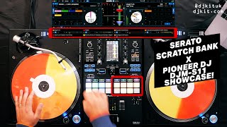 Pioneer DJ DJM-S11 Scratch Bank feature showcase in Serato w/ Jimi Needles