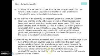 3.1 Sampling and Surveys Part 4