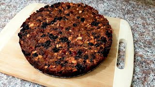 Christmas Fruit Cake | Christmas Cake Recipe | How to make fruit cake