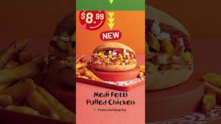 PERi Pulled Medi Fetti - Feisty flavor unlocked. #nandos #nandosusa #newmenu