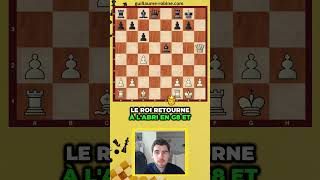 Cette fourchette est très élégante !  #chess #échecs #echecs