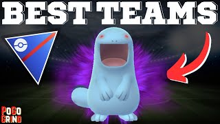 Top 3 BEST Quagsire Teams For Great League Pokemon GO In GO Battle League!