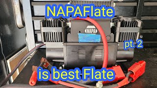 NAPA Flate compressor part 2. Simplifying and upgrading the wiring.