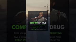 Comfort is a drug | All I need to drug | Motivational video #shorts