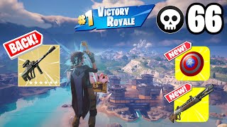 66 Elimination Solo Vs Squads "BUILD" Gameplay Wins (NEW! Fortnite Chapter 5 Season 4)