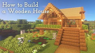 [Minecraft] How to Build a Wooden house