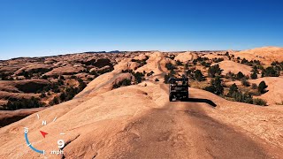 Fins and Thing Final Section with Honda Pioneer in quick 5 min video Moab Utah