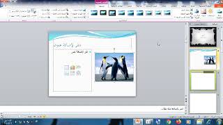 06 طريقة اضافة الصورة في برنامج الباوربونت