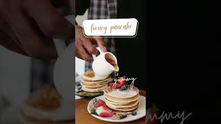 Fitness and Healthy | honey pancake | #food | #fitness #best #shorts