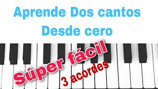 CANTOS DE ADORACIÓN PIANO FÁCIL |NIVEL CERO | CANTOS DE ADORACIÓN PIANO FÁCIL