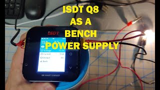 ISDT Q8 AS A BENCHPOWER SUPPLY