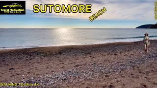 SUTOMORE šetnja plažom na Jesen 2024 - SUTOMORE Beach [Walking Tour in 4K] MNE Crna Gora