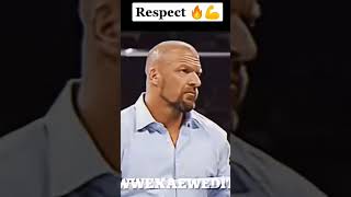 Respect Sting😎😎 #wwe #respect