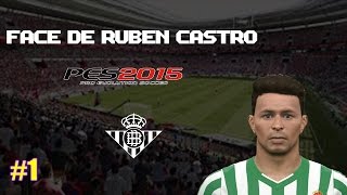 Cómo hacer la cara de Rubén Castro PES 2015