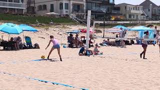 CBVA Aadhya/ Lilly Game 3 Wednesday, July 17th, 2024 - Manhattan Beach, CA