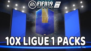 FIFA 19 : 10X Ligue 1 Upgrade Packs!! (Blue Packed!!)