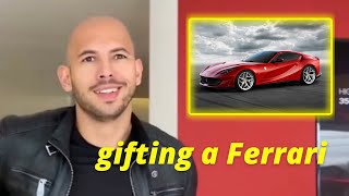 Andrew Tate Buys Best Friend A Super Car