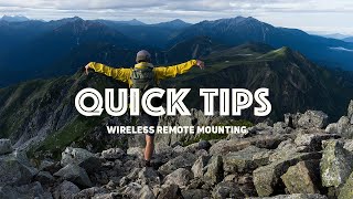 SHIMODA QUICK TIPS: Wireless Remote Mounting