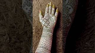 Karwachauth mehandi design for hand || #Karwachauth #trendy