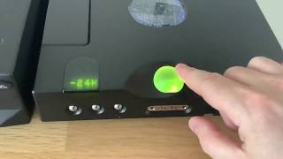 Chord Hugo TT2 volume ball operation with headphones