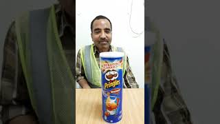 Laxman Tries Pringles.