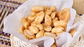 Thai Dessert - Peanut Coated with Sugar  (Tua Grob Gaew)