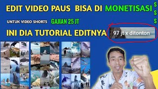 EDIT VIDEO SHORTS IKAN PAUS DAN MONSTER - TUTORIAL