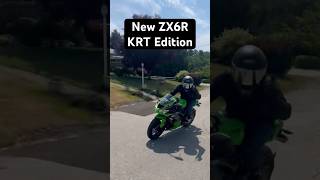 2023 ZX6R KRT Edition Stock Exhaust #636 #kawasakininja