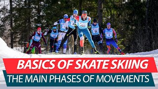 SKATE SKIING - THE MAIN PHASES OF MOVEMENTS