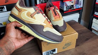 Baroque Brown Travis Scott Airmax Cross Da Water Ratchet Review!! Doo Doo Brown