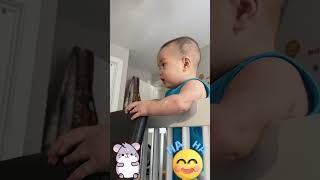 Baby Learning Videos | 6-Month-Old Boy Sings ‘Second to None’ and Steals the Show #shorts