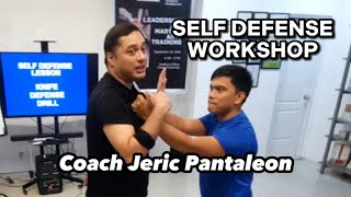 SELF DEFENSE WORKSHOP by Coach Jeric Pantaleon for GRIDCORE BUILDERS INC. Sept 29, 2023 #kali #fma