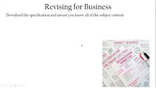 1 GCSE Business Intro